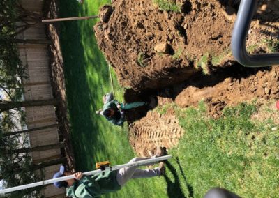 French Drain & Grading Project in Westport, CT