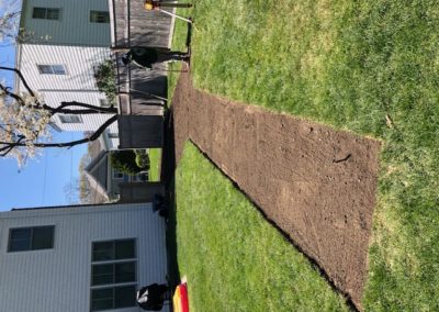 French Drain & Grading Project in Westport, CT