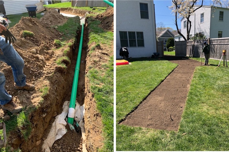 Weston, CT | French Drain Installation | Yard Drainage Systems | French Drain Installer Near Me