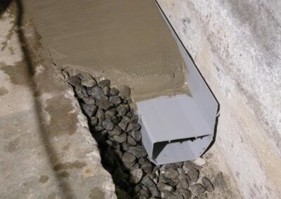 Stamford, CT | Interior Basement Waterproofing & Drainage System