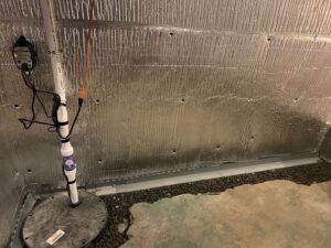 Stamford, CT | Interior Basement Waterproofing & Drainage System