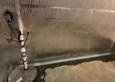 Stamford, CT | Interior Basement Waterproofing & Drainage System