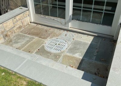 Stamford, CT | Patio Installation Project with Landscape Drainage System