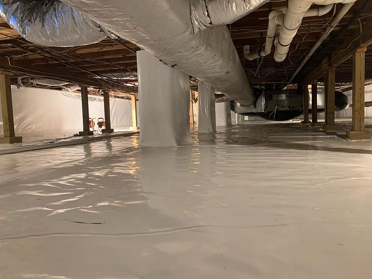 Danbury, CT | Crawl Space Liner Encapsulation Install | Vapor Barrier System Company Near Me