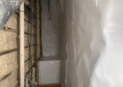 Crawl Space Encapsulation and Insulation Project in Greenwich, CT