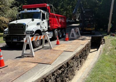 Main Line Water Supply System Installation in Greenwich, CT by Advanced Basement Solutions of Connecticut