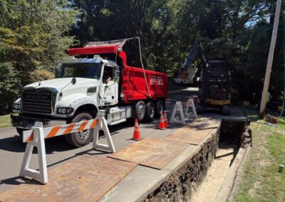 Main Line Water Supply System Installation in Greenwich, CT by Advanced Basement Solutions of Connecticut