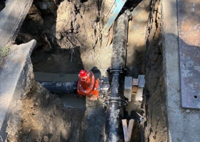 Main Line Water Supply System Installation in Greenwich, CT by Advanced Basement Solutions of Connecticut