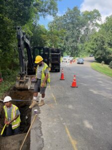 Main Line Water Supply System Installation in Greenwich, CT by Advanced Basement Solutions of Connecticut