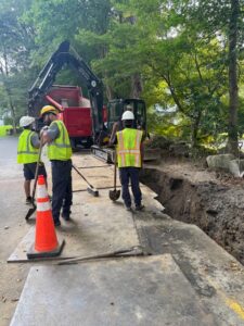 Main Line Water Supply System Installation in Greenwich, CT by Advanced Basement Solutions of Connecticut